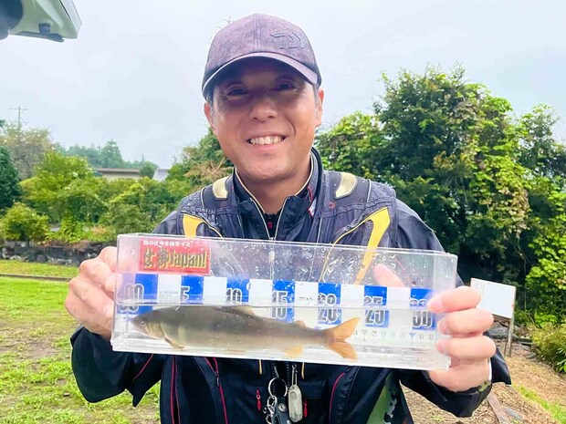 「いや～楽しかった！」皆が口を揃えて出た言葉！貸し切りでデカ鮎ハントとは何とも贅沢な時間となった。 &copy;釣りビジョン