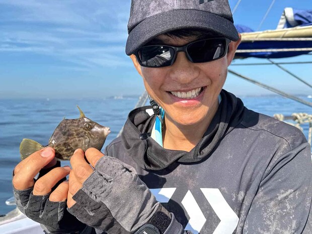 このサイズを掛けて嬉しいのが腕利き！ ©釣りビジョン