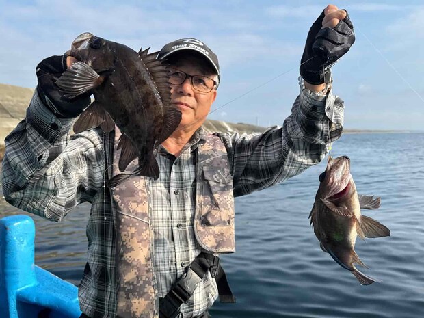 1mほど底を切るとメバルが…！ ©釣りビジョン