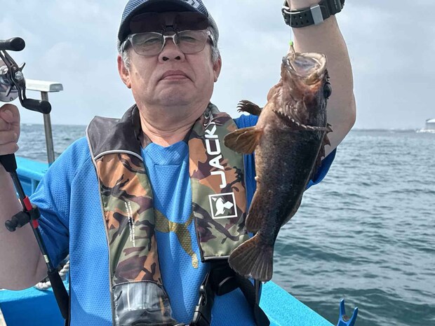 アタリは沖上がりまで続いた。 &copy;釣りビジョン