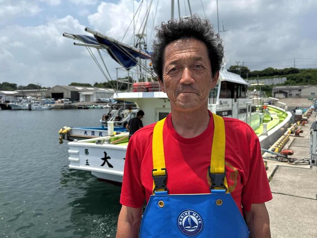 親切でフレンドリーな 大貫茂雄 大船長。 &copy;釣りビジョン