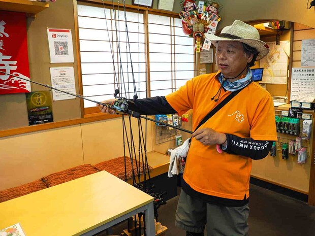 ジギング用のレンタルタックルもあるので安心。 &copy;釣りビジョン