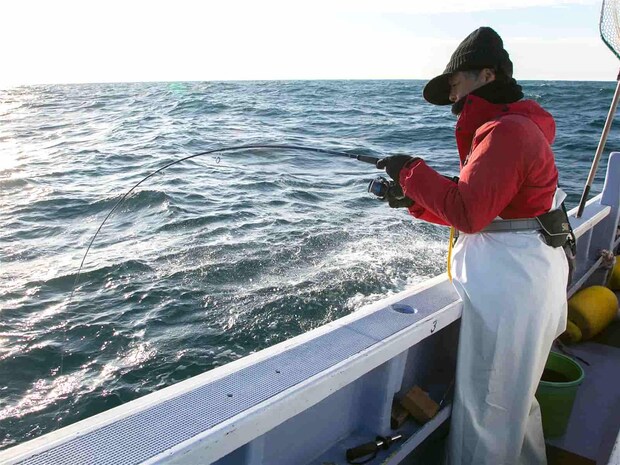 タックル、ラインの進化で不意の大物に対応できるのが凄い。 &copy;釣りビジョン