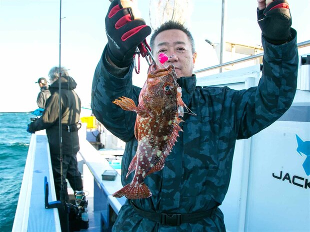 良型のウッカリカサゴも美味しい魚だ。 &copy;釣りビジョン