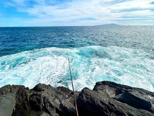 この日はサラシが大きく、釣りの組み立てに苦労した。 &copy;釣りビジョン