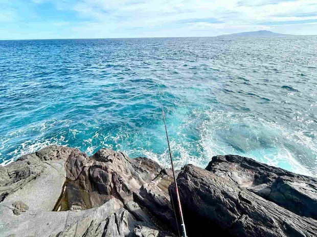 時折サラシが緩むタイミングがチャンスタイム！ &copy;釣りビジョン