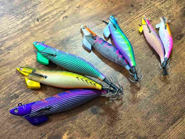 Crazy Oceanの【ティップランナー】シリーズ。2.5号から3号まで用意しました。 &copy;釣りビジョン