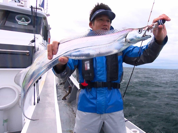 濃いタナを外してこのサイズ！&copy;釣りビジョン