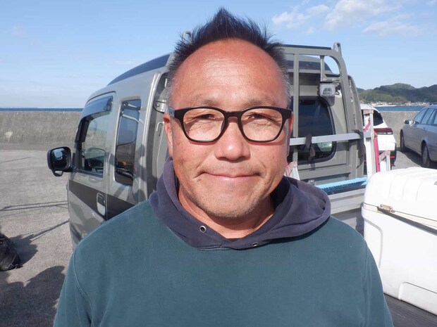 お世話になった優しく教え上手の『共栄丸』笹子宏宣船長。 &copy;釣りビジョン