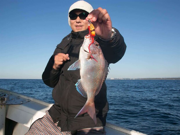 このサイズの活性が高くタイラバに好反応。 &copy;釣りビジョン