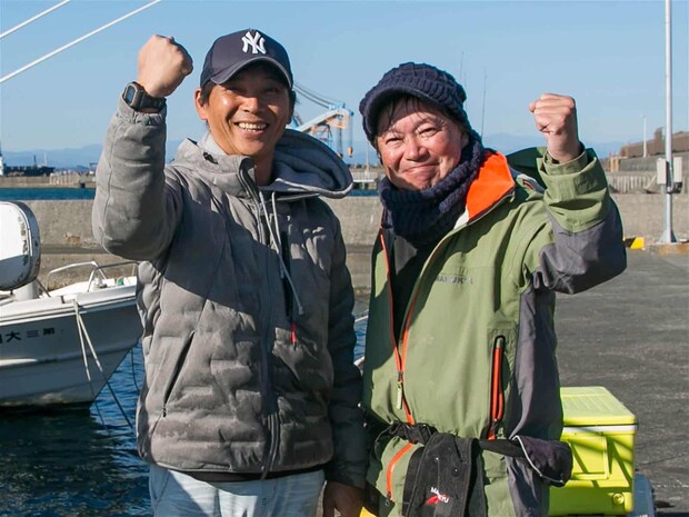 開拓を続けている伊藤嘉朋船長。ありがとうございました。 &copy;釣りビジョン