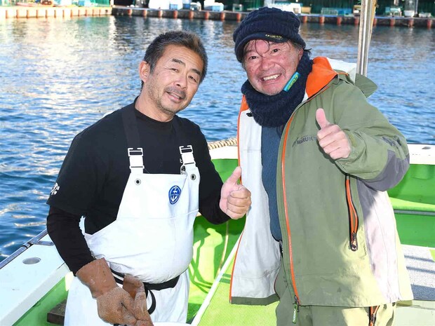 楽しい時間を提供してくれた久保田忍船長。 &copy;釣りビジョン