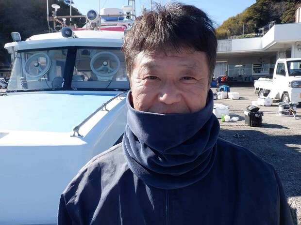 にこやかで優しい吉清晃朗船長 &copy;釣りビジョン
