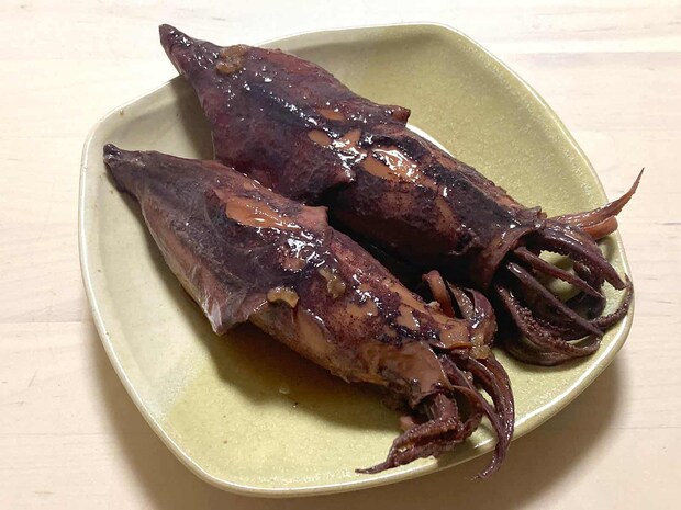 可愛いサイズのヤリイカ（メス）はイカ飯に！くせになる旨さだ！ &copy;釣りビジョン