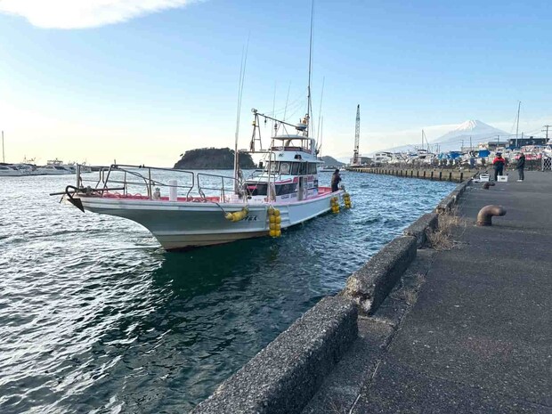 この日は集合時間ちょっと前に着岸した。 &copy;釣りビジョン