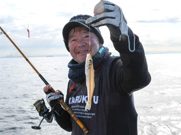 人工エサでもヒット。 &copy;釣りビジョン