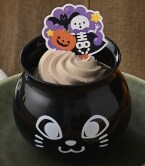 コージーコーナー、黒ねこデザインの器に入った「チョコプリン」など『ハロウィン限定スイーツ』4品発売