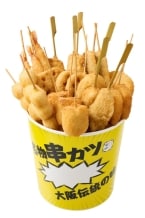 串カツ田中「冬の新メニュー」、大粒牡蠣や“肉みそシリーズ”など全12種類が登場/串カツバケツも