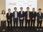 日本コカ・コーラ、スタートアップ3社とサステナビリティ分野で共創を加速、茶殻バイオ炭・センサー×AI節水・湿潤バイオマス発電でサプライチェーン課題に挑む