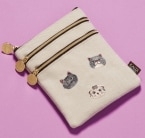 【カルディ】ねこの刺繍入りバッグと紅茶や菓子などをセットに 「ネコの日バッグ」抽選販売