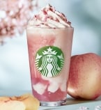 【スタバ】ミルクプリン×白桃ジュレ×桜ソース　春限定フラペチーノなど3品を発売