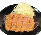 松のや、レア仕上げ「牛サーロインかつ定食」発売　わさび醤油で味わう
