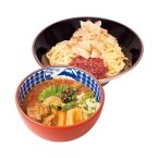 三田製麺所、春限定「梅つけ麺」発売 刻みカリカリ梅で爽やかな酸味を強化