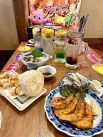 磯丸水産×「海物語」コラボ、限定メニュー8種　「魚群」を豆アジで再現、9月1日から