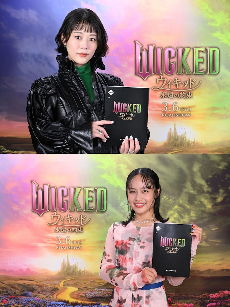 映画『ウィキッド 永遠の約束』 エルファバ役・高畑充希×グリンダ役・清水美依紗をはじめ日本語吹替版キャスト9名が続投! 喜びのコメントも