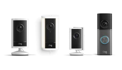 Amazon、Ringシリーズ初！4Kビデオ対応「防犯カメラ」と「ドアベル」