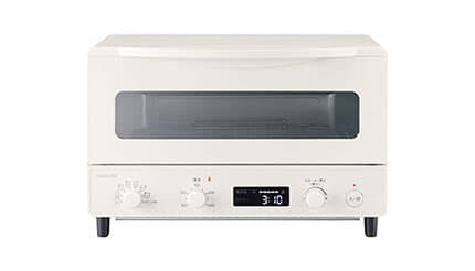 小泉成器、温度センサーで好みの焼き色に自動調節できる「オーブントースター」