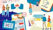 並ばず外食革命、予約・注文・決済が一体化