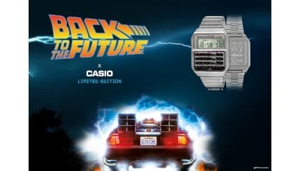 公開40周年記念！　「バック・トゥ・ザ・フューチャー」モチーフのウオッチ