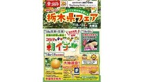 大阪の「コジマ×ビックカメラ大東店」で「まるごと栃木物産展」を開催
