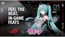 PCまるまる初音ミク仕様に マザーボードからPCケース、ゲーミングモニターまでASUS ROGの初音ミクコラボコレクション
