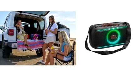 アウトドアもホームパーティーも！ スピーカー「JBL PartyBox On-The-Go 2」
