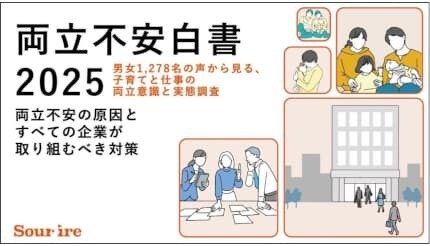 男性にも広がる新たな課題、仕事と子育ての「両立不安」を抱える人は6割