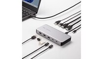 USB Type-Cケーブル1本で2画面の4K映像を同時出力できる！サンワサプライの「ドッキングステーション」