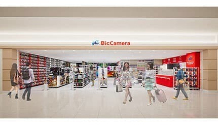 福岡空港国際線ターミナルに「Air BicCamera」がオープン！
