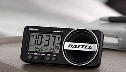 朝が弱い人に！リズム史上最大の音量を実現した「電波デジタルめざまし時計」