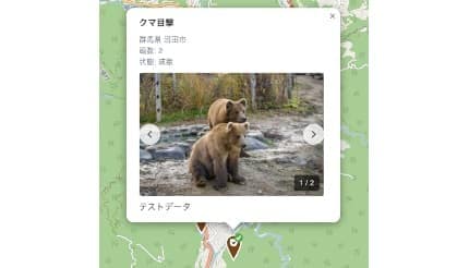 クマ被害防止に！ 全国対応の目撃情報共有マップ「くまっぷ」公開