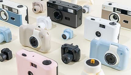 ナカバヤシから気軽に撮れるコンデジ&フィルムカメラ 6モデル登場