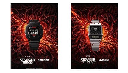 Netflix「ストレンジャー・シングス 未知の世界」とのコラボウオッチ