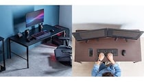 座椅子との相性抜群で配線スッキリな「ローデスク」、在宅ワークやゲーミングにも使いやすい！
