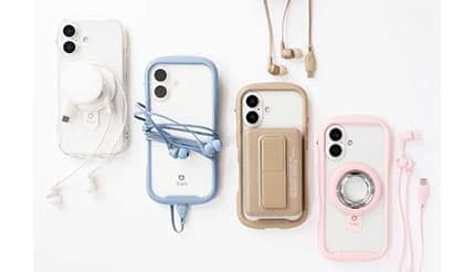 スマホケースの「iFace」から有線イヤホンが登場 ケースとも色合わせできる