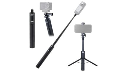 アウトドアでも映える! 見えない自撮り棒「Coleman マルチスタンド 360 II」