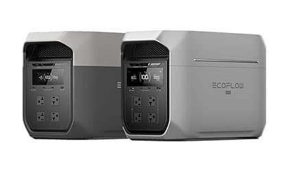 EcoFlowがバッテリー容量2000Whクラスのポータブル電源の新製品を発表 3000Wの超高出力でさまざまな家電製品に給電ができて使い勝手もさらに向上!