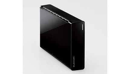 つなげば使える 初めてでも安心 エレコムのテレビ向けHDDに8TBモデル登場