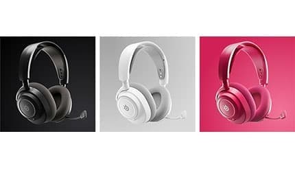 SteelSeriesのヘッドセットが進化 新色マゼンダ登場＆最長約50時間駆動