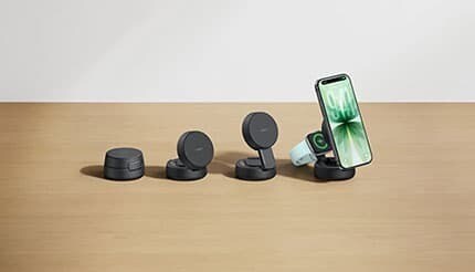 パッドにもスタンドにも変形！ iPhoneとApple Watchを高速で同時充電できるBelkinの最新Qi2充電器